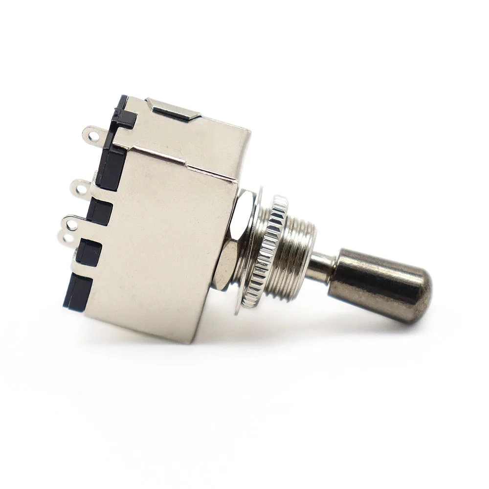 Guitar Switch 3 Way Silver Guitar Pickup Selector Toggle Switch for SG LP EPI Style Electric Guitar