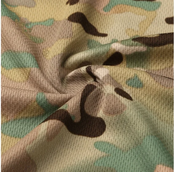 T-Shirt de Camouflage à manches courtes pour homme, vêtement de Combat tactique, à séchage rapide, pour la chasse en plein air, militaire