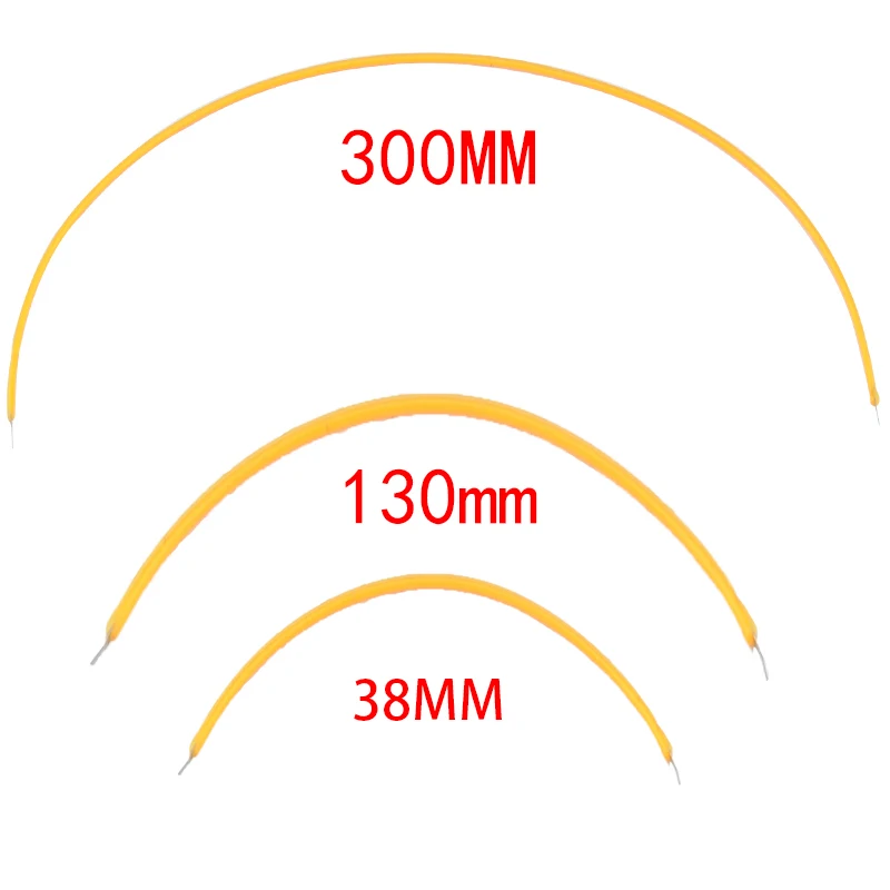 Светодиодная нить для лампочек низкого напряжения, 38 мм, 3 в, 2200 к
