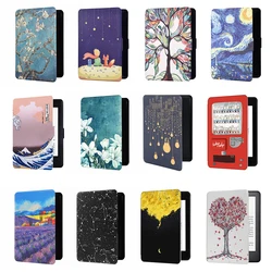 For Amazon Kindle Paperwhite 4 2018 Gen10 PQ94WIF E-book Protective Case Waterproof E-book Painted Matte Skin Reader Cover Shell