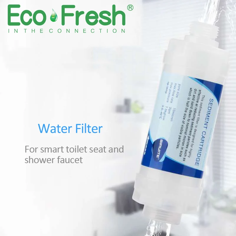 

Ecofresh Water filter for Smart toilet seat Smart toilet and shower faucet buy 2 get 1 free