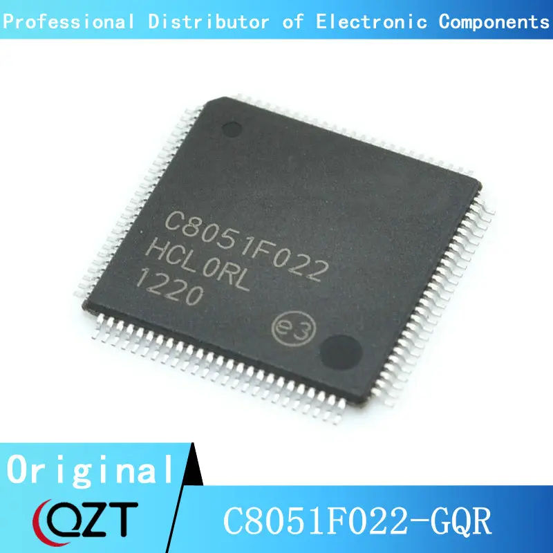 10pcs/lot C8051F022-GQR QFP C8051F022 C8051F022-G TQFP-100 chip New spot