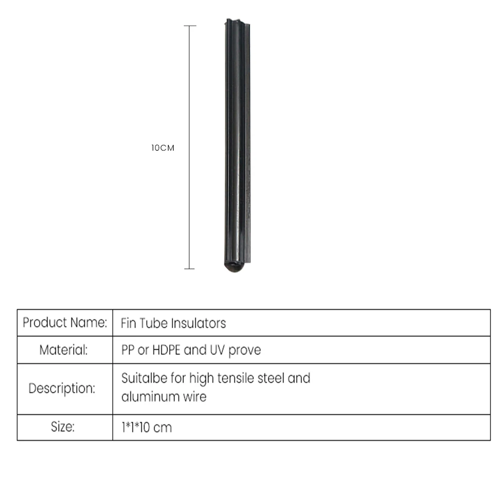 Lydite tubo isolador para 4 lâmpadas uv, 25 unidades por pacote de resistência