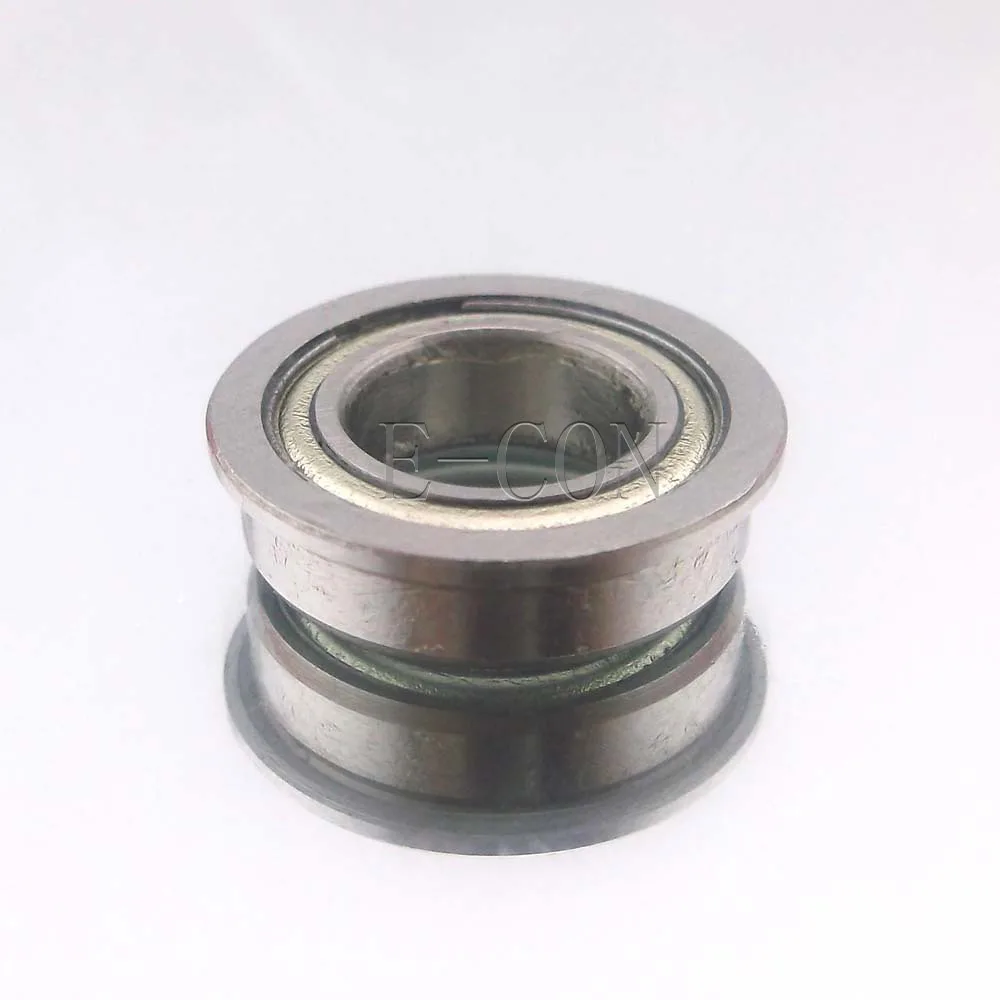 1/2/5/10PCS MF126zz Mini Metal Double Shielded  Flanged  Ball Bearings (6mm*12mm*4mm)