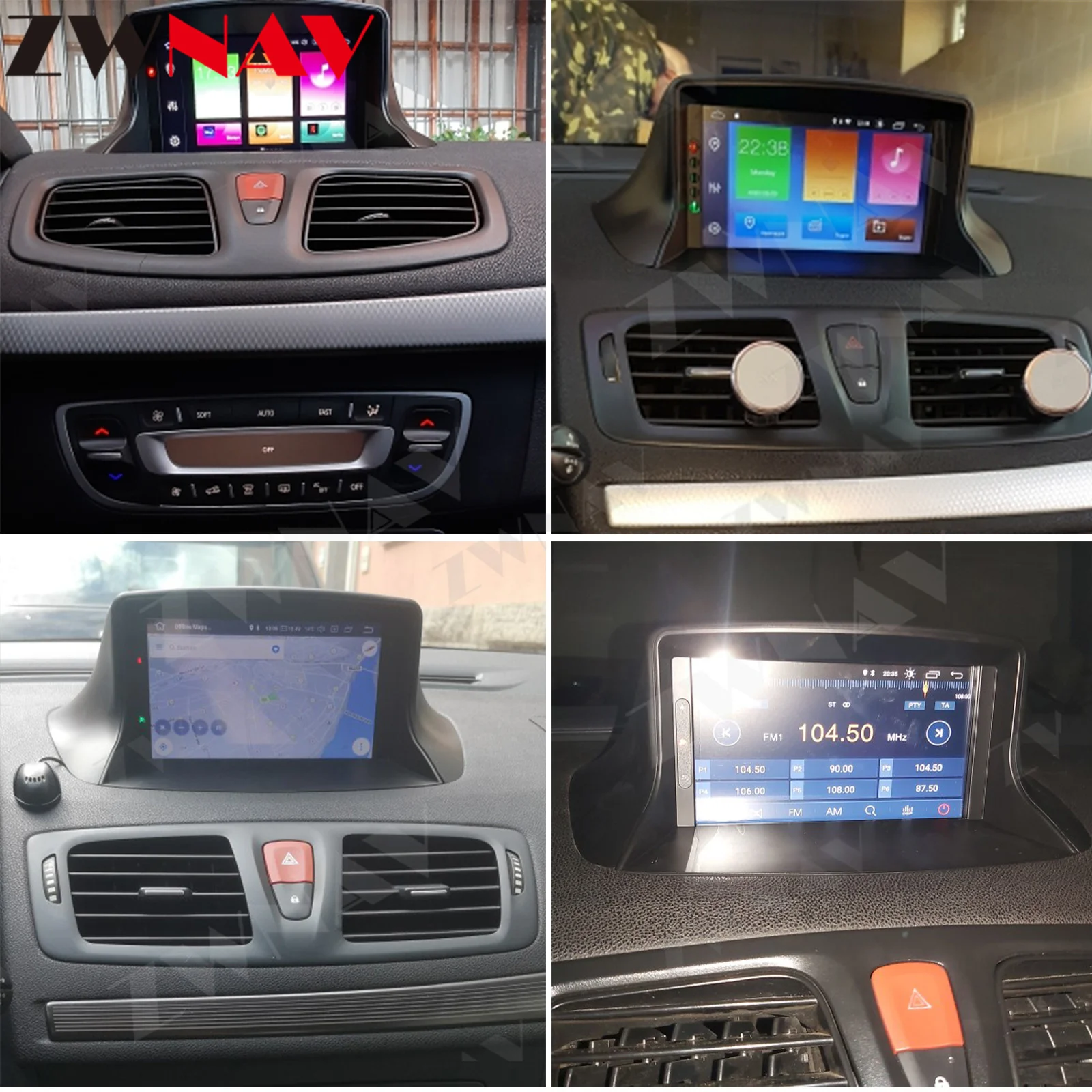 Android 13 For Renault Megane 3 Fluence 2009 2010 2011 2012 2013 2014 2015 GPS Navi Multimedia Player Radio Audio Auto Head Unit