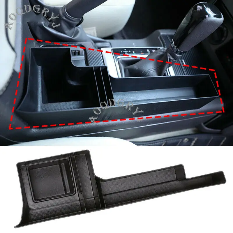 

Fits For Toyota Land Cruiser Prado FJ150 2010-2017 Car plastic Gear Panel Storage Box Moulding Styling Accessories 1PCS