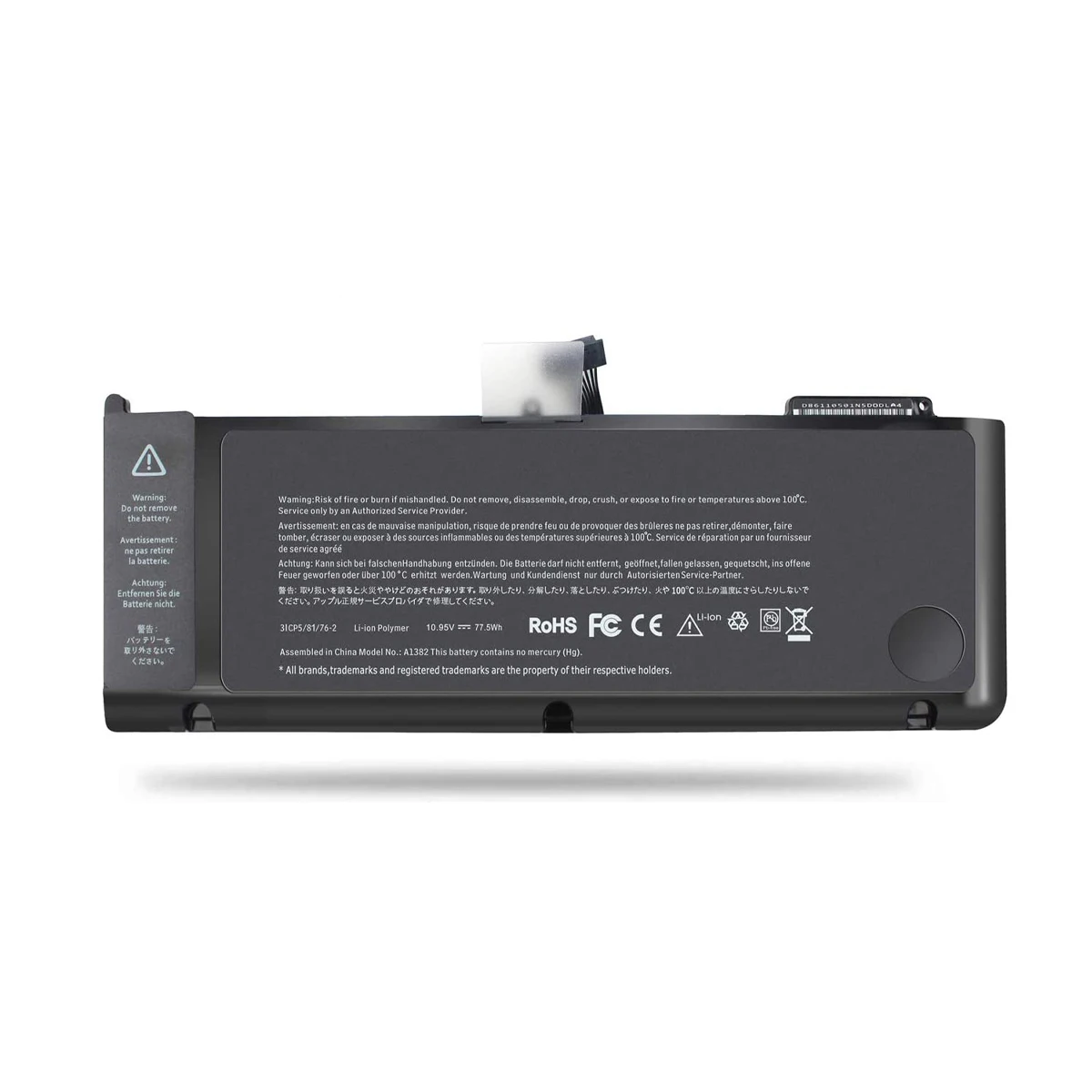 

Damaite Новый A1382 Аккумулятор для ноутбука Apple MacBook Pro 15 дюймов A1286 2011 2012 версия MC721 MC723 MC847 MD318 MD322 MD103 MD104