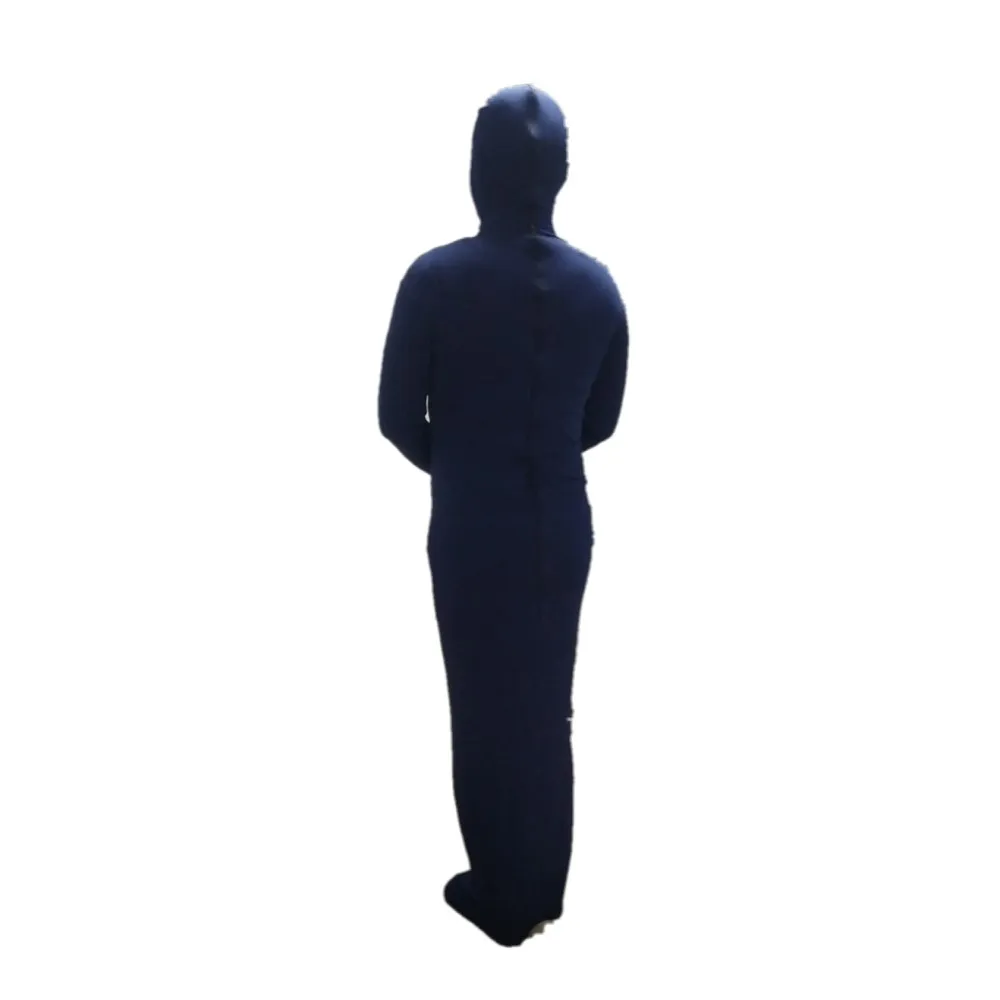 MUNIBag-Combinaison intégrale en spandex imbibée de zentai fétiche unisexe, collants à mains séparées, accessoires de scène, robe de paupières sexy pour adultes