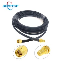 LMR240 Cable RP-SMA Male to RP-SMA Female LMR-240 RF Coaxial Cable 50 ohm 50-4 Cord WiFi Router Antenna Extension Jumper Adapter