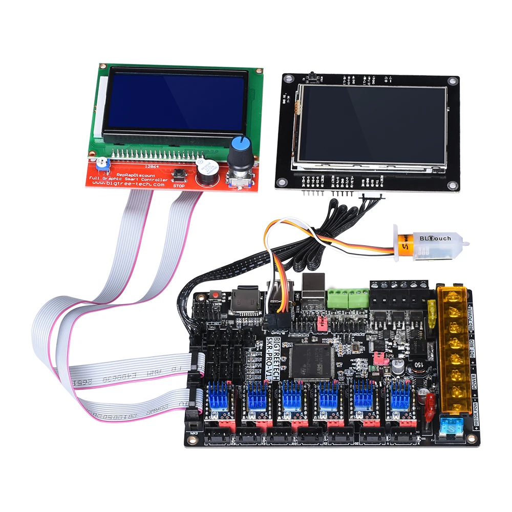 Bigtreetech Skr Pro V1.2 32bit Moederbord 3D Printer Onderdelen TMC2208 TMC2209 TMC2130 Spi Mks Gen L Ramps 1.4 Skr V1.4 skr2 Kossel - afbeelding 2