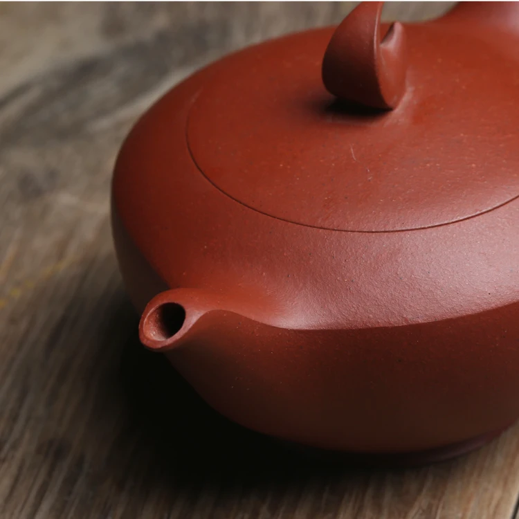 |traditional craft master yixing purple sand takeda under pure manual hand pot Wu Xin kung fu tea pot undressed ore