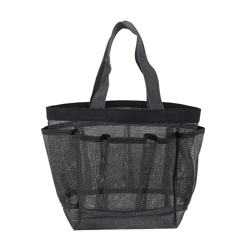 Mesh Dusche Caddy Tragbare für College Wohnheim Große Bad Tote Tasche Durable mit 8 Taschen xobw