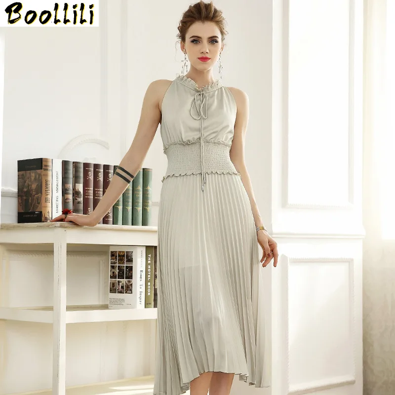 

Summer Boollili Spring Dress Women Clothes Silk Party Dress Sexy Bandage Dress Elegant Vintage 2023 Women's Dresses Vestidos