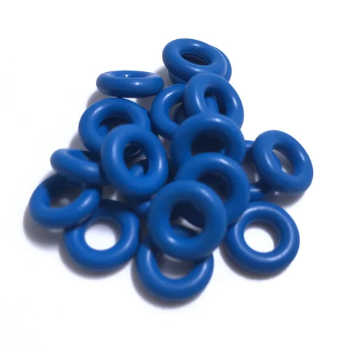 Imagen 2 del producto 100 Uds kits de reparación de inyectores de combustible junta tórica de goma sello de goma 21004 tamaño: 6,1*3,7 MM