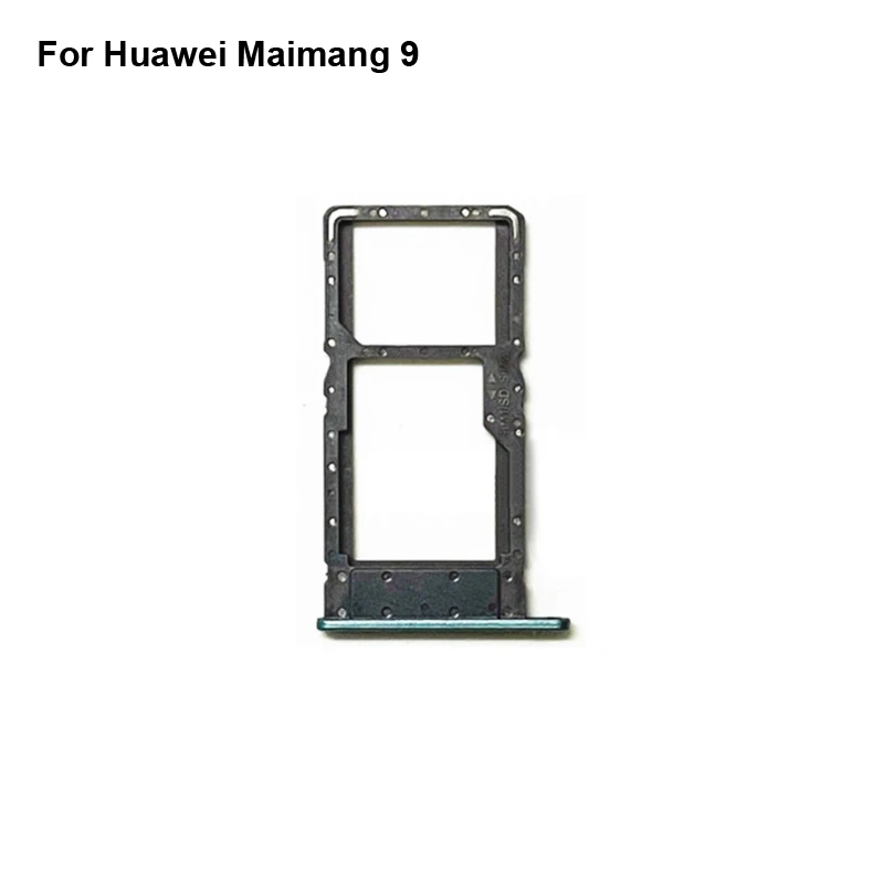 

For Huawei Maimang 9 SIM Card Tray + Micro SD Card Tray Holder Slot Adapter Socket For Huawei Mai mang 9 TNNH-AN00