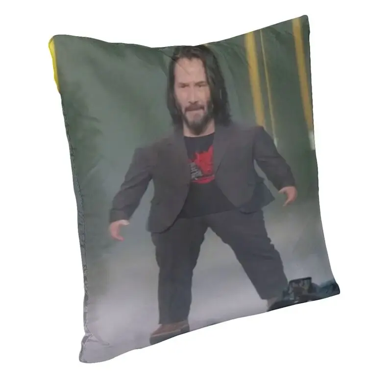 Mine Keanu Reeves Cushion Cover 45x45 cm Soft Creative Throw Pillow Cases Home Decor Funny Pillows For Bedding Sofa Chair