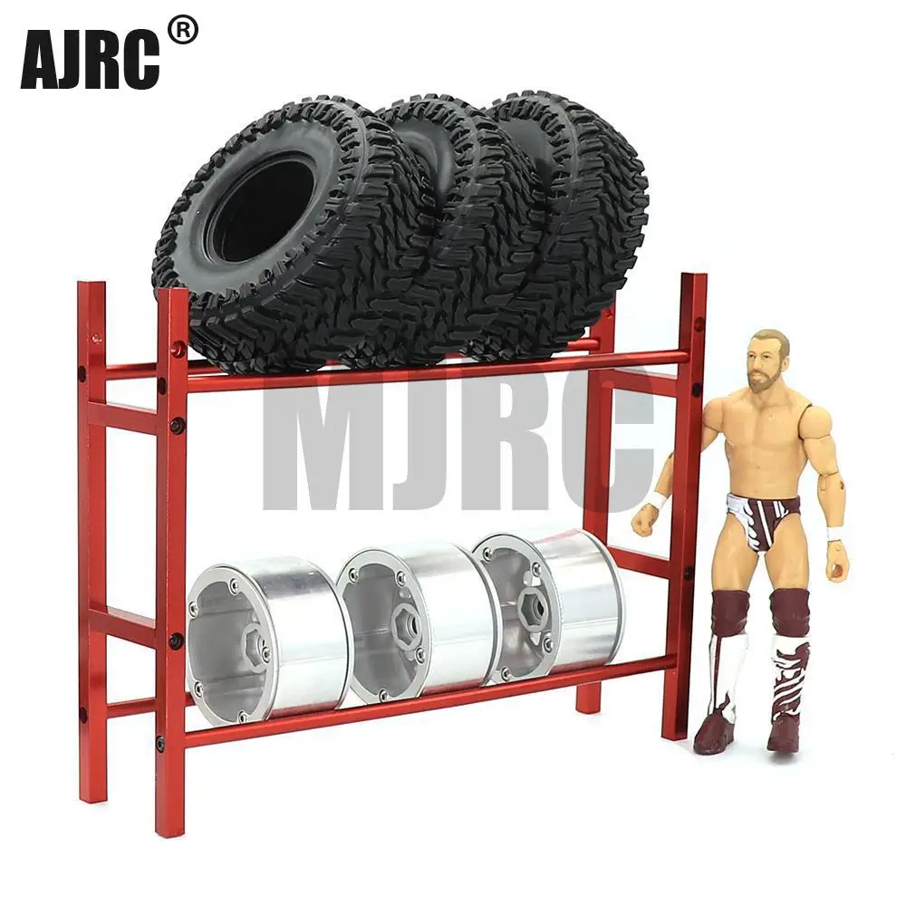 

Ajrc 1/10 Rc Crawler Car 1.9 2.2 Inches Wheel Rim Tire Storage Rack For Traxxa Trx-4 Trx6 Axial Scx10 D90 D110 Tf2 Yikong Rc Car