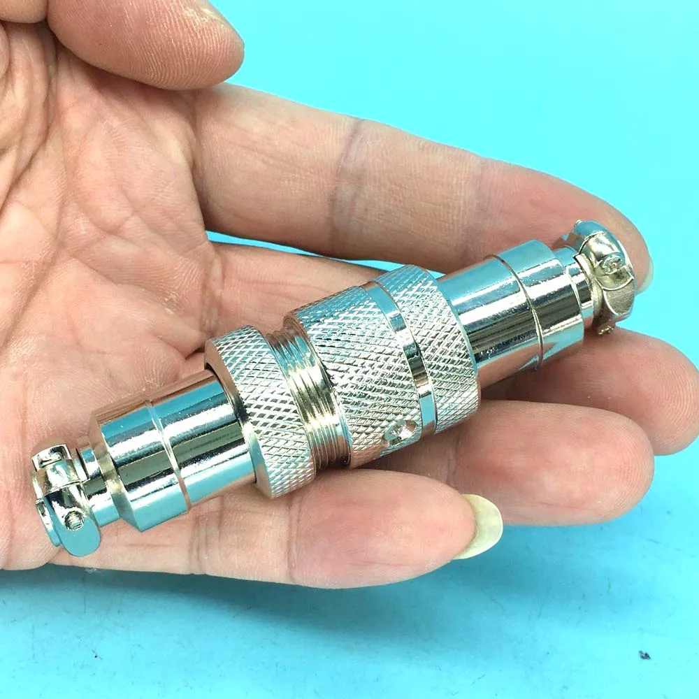 2 Set High Quality Gx20 M20 2/3/4/5/6/7/8/9/10/12/14 15-Pin Aviation Interface Plug Socket Docking Connect Butt-Joint Connector