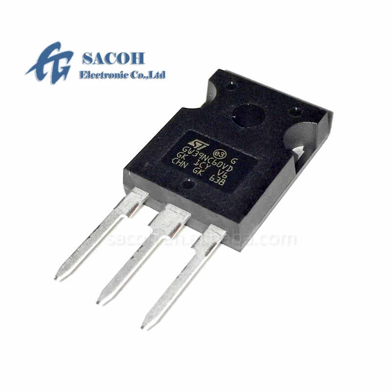 

5Pcs STGW39NC60VD GW39NC60VD or STGW40NC60V GW40NC60V TO-247 40A 600V Very fast IGBT