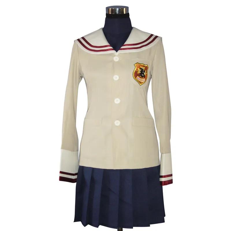 Clannad Cosplay Costume School Girl Uniform