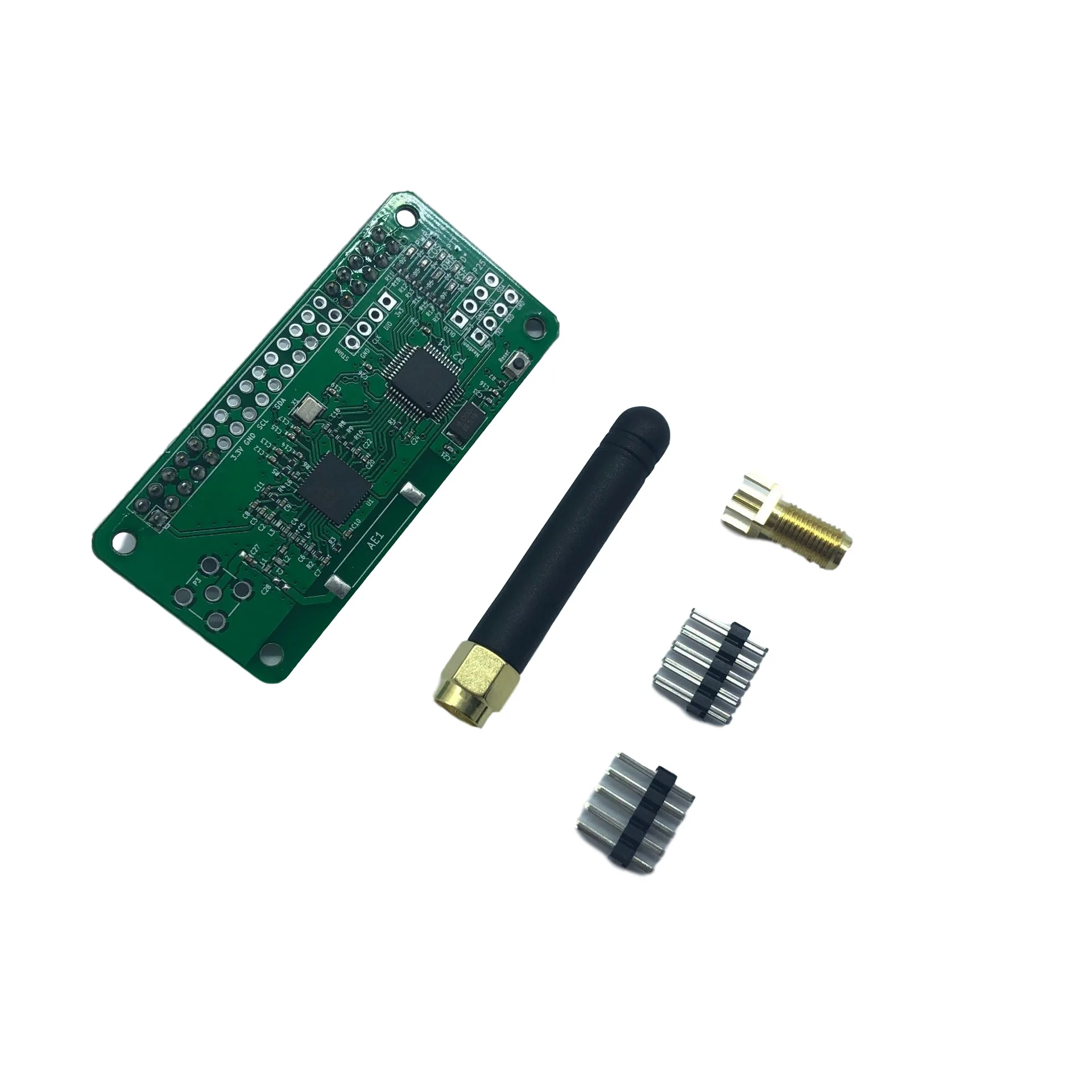 Jumbospot-Hotspot assemblé MMDVM QbucSupport, P25 DSTAR DMR YSF NXjazz + Raspberry Pi ontariw + OLED + antenne + carte SD 16G + étui