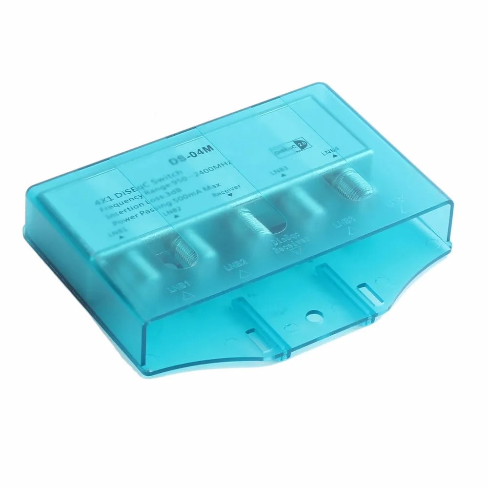 جديد مقاوم للماء 4x1 DS-04M الأقمار الصناعية 950-2400MHz ديسك 2.0 التبديل فتا طبق مسطح LNB مولتيسويتش ل واسعة النطاق استقبال الأقمار الصناعية