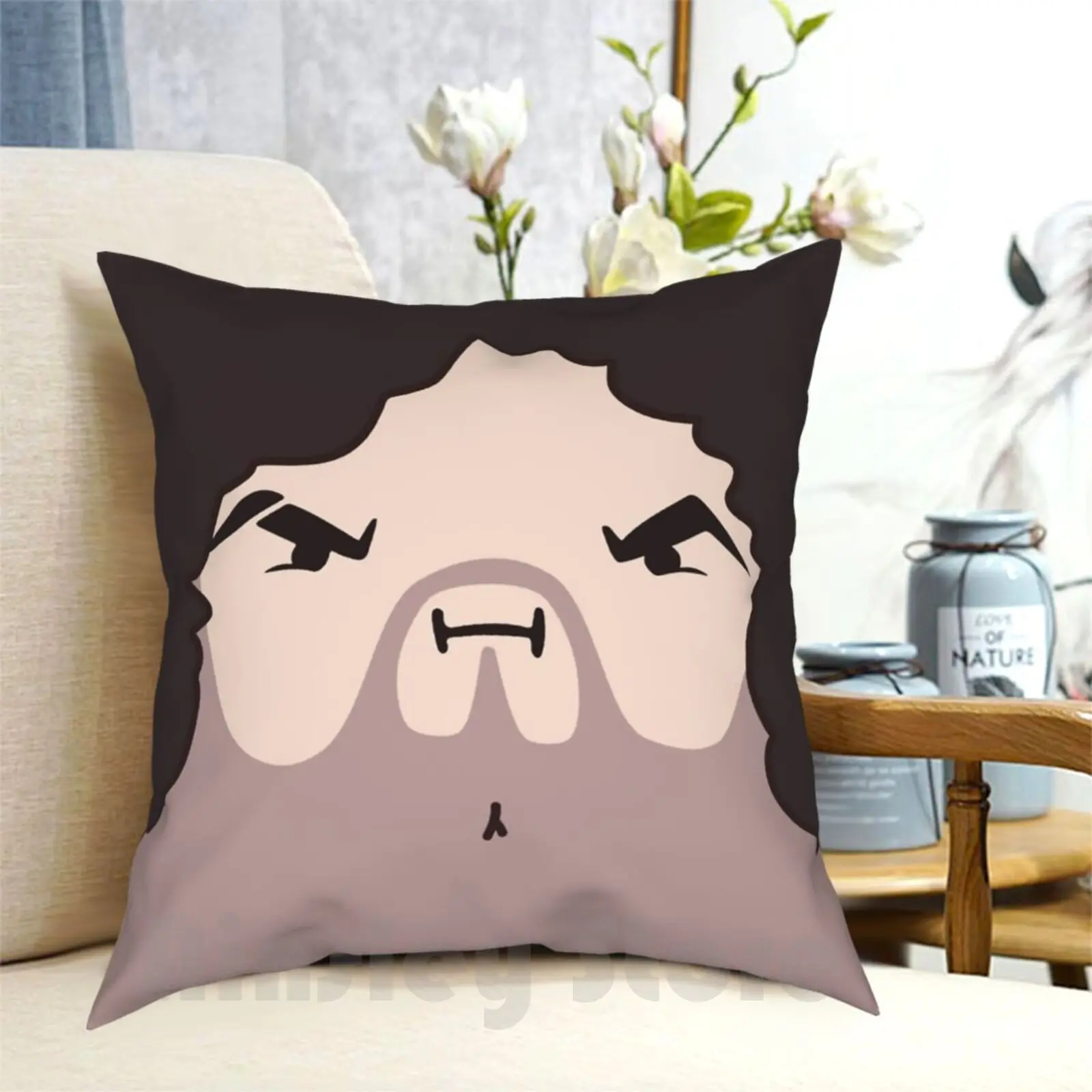 Not So Grump Pillow Case Printed Home Soft Throw Pillow Game Grumps Game Grumps Arin Arin Hanson Dan Dan Avidan Video