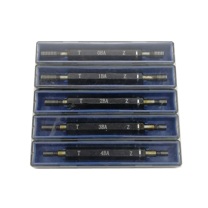 Imagem -04 - Medidor de Anel de Rosca do Sistema Britânico Medidor Elétrico do Dente Gage go Nogo 0ba 1ba 2ba 3ba 4ba 5ba 6ba 7ba 8ba
