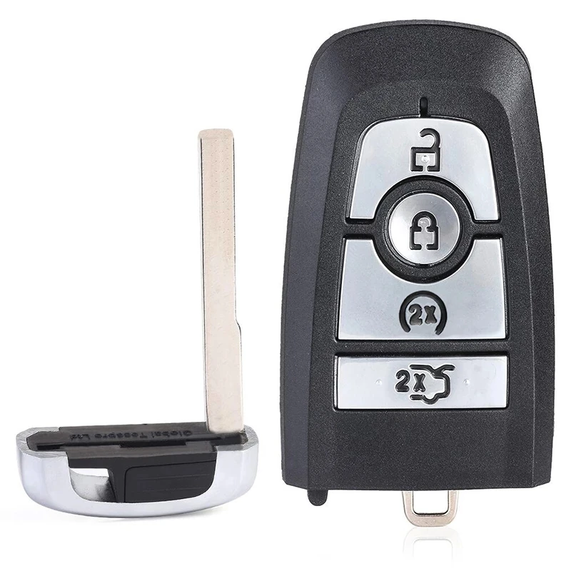 Keyecu Smart Remote Car Key Fob 315MHz/433MHz/868MHz /433.92MHz for Ford Mustang 2017 2018 P/N:164-R8159, FCC ID: M3N-A2C931423