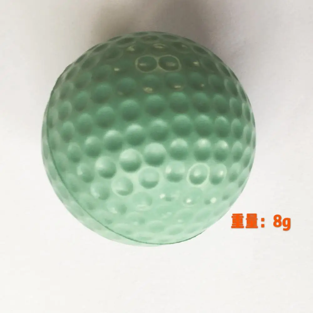 PGM Elastic Indoor Golf Soft Game Ball Yellow Golf PU Ball Training Practice Elastic Foam Golf Sponge Rubber Balls Capsules Aids