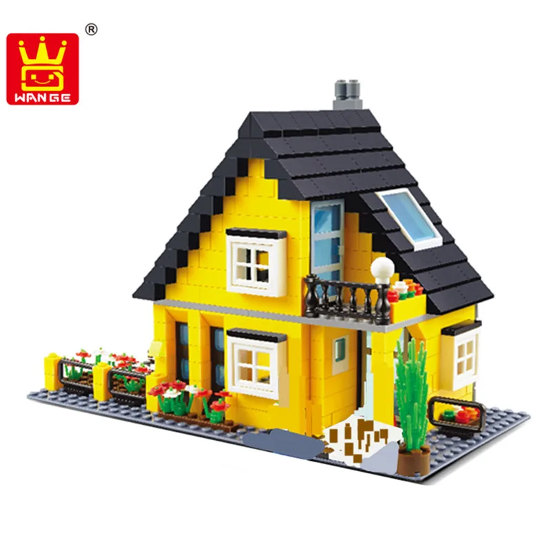 

458pcs Villa Garden Building Block Brick Toy 32052