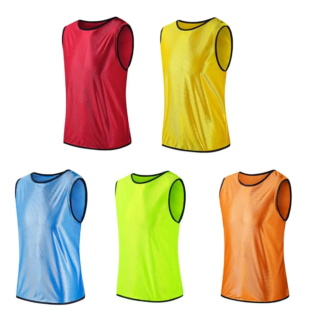 

Sleeveless Soccer Training Team Vest Football Jerseys Sports Shirts Adults Breathable For Men Women Basketball Grouping