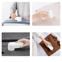 Nouveau Dépoussiéreur Portable Original MIJIA avec 3 Têtes de Coupe de Rechange, Coupe-Boules de Poils, Éliminateur de Peluches pour Pulls, Tondeuse à Moteur 5