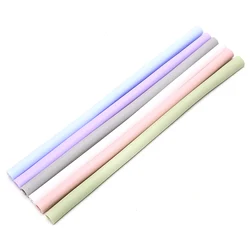 Reusable One|Click Open Silicone Straws Food Grade Drinking Snap Durable Colorful Straw For Party Kitchen Travel Dropshipping