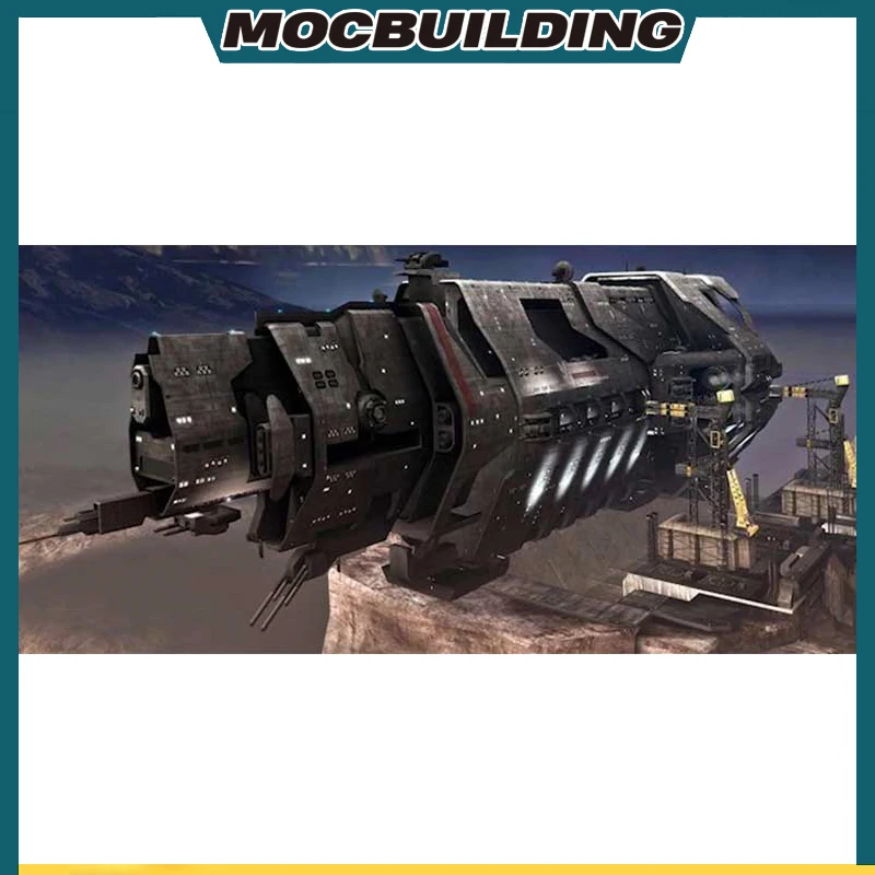 MOC Building Blocks New Star Plan Pillar of Autumn Interstellar Spaceship Movie Assembling Model Bricks Xmas Toys Gifts 1174PCS