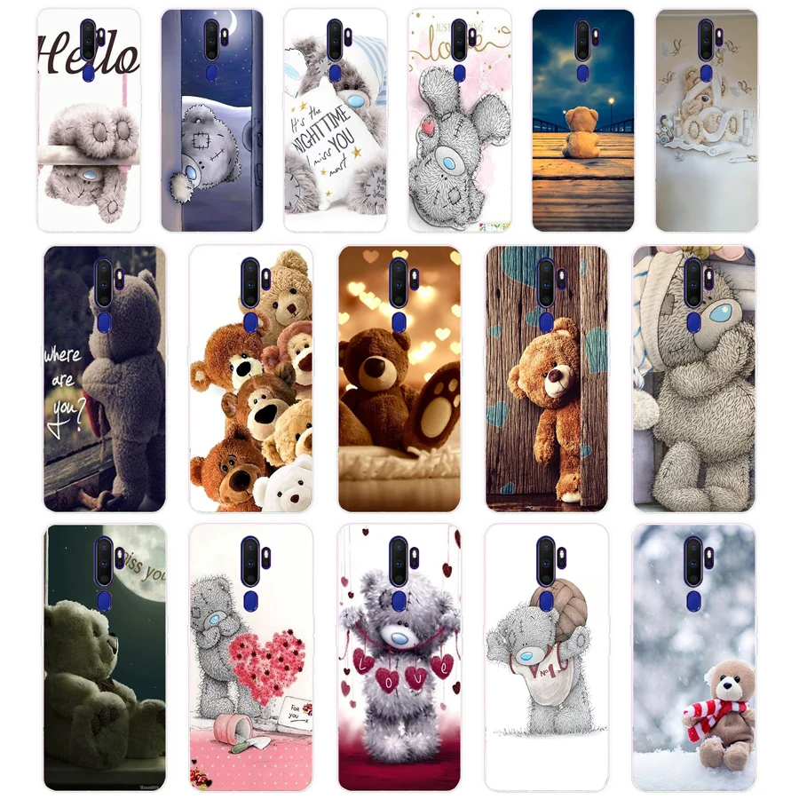 386FG Tatty Teddy Me To You Bear gift Soft Silicone Tpu Cover phone Case for OPPO A5S A7 AX7 A5 A9 2020 Reslme C3