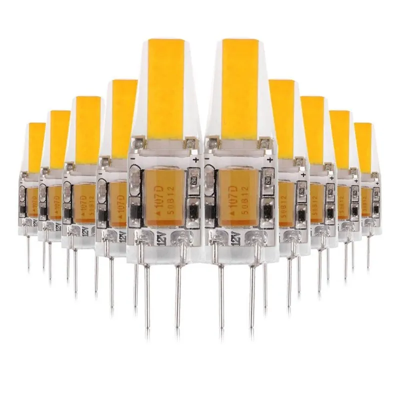 Bombilla Led G4 AC DC 12V 220V 110V SMD 3W 6W regulable, reemplazo de lámpara halógena, Ángulo de haz 360, nueva