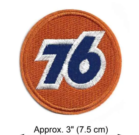 Number USA 76 America 1 23 Embroidery Clothes Patch For Clothing Iron On Patch Punk Motif Applique DIY Accessory