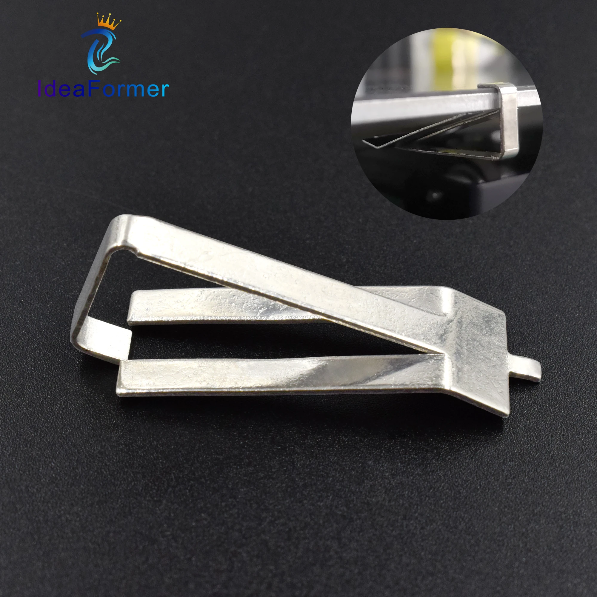 10Pcs/Lot UM2 Stainless Steel Glass Heat Bed Clamps 3D Printer Parts Heatbed clip For Ultimaker Printer Build Platform Retainer.