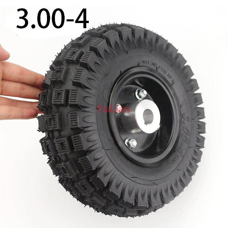 high quality tyre 3.00-4 Inner Tube and out tire for Knobby Scooter Go Kart Electric scooter Highway tire