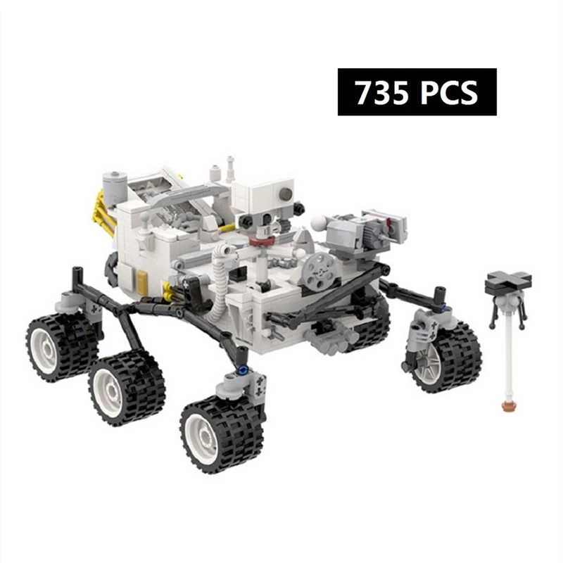 

MOC Cosmic Solar System Mars Rover Aviation Launch Rocket Scientific Detection Ancient Mars Children Birthday Gifts Toys Kids