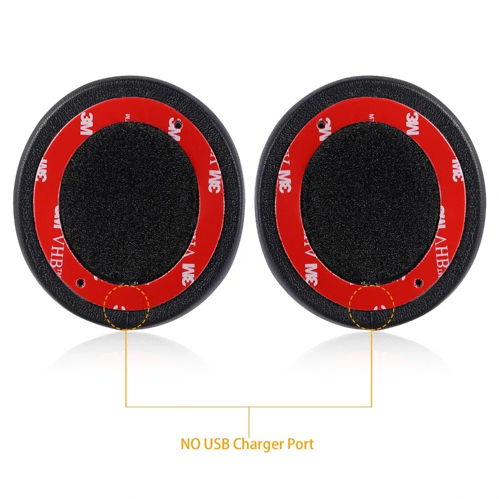 Replacement Ear Pad / Ear Cushion /  Ear Cover / Earpads Repair Parts for B-eats by Dr. Dre Solo2, Solo 2.0 On-Ear Headphones