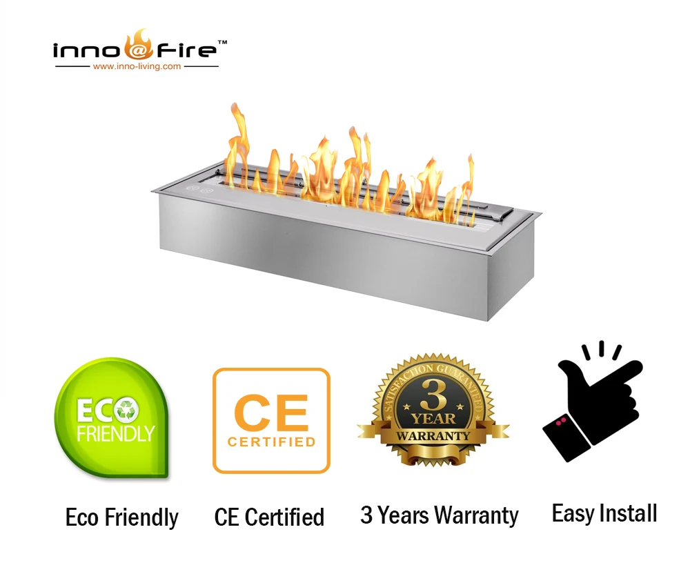 

21 AUGInno living fire 24 inch bio ethanol burner bio fireplaces for apartments