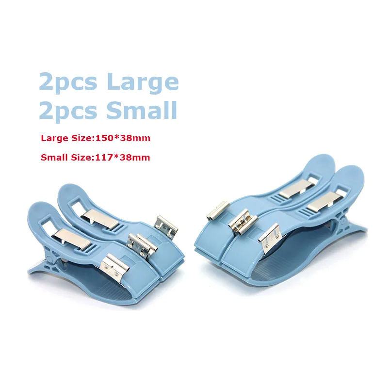 4pcs ECG Multiple Clamp Clips For NIHON KOHDEN Adult Pinch Needle Unervisal ECG Clips