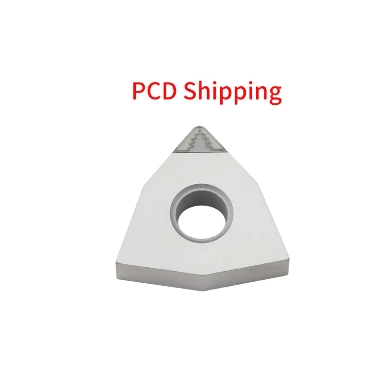 Diamond CBN two-sided insert  cutter CNC indexable insert PCD two-sided insert CNMG120404 TNMG WNMG VNMG SNMG turning tool 1pc