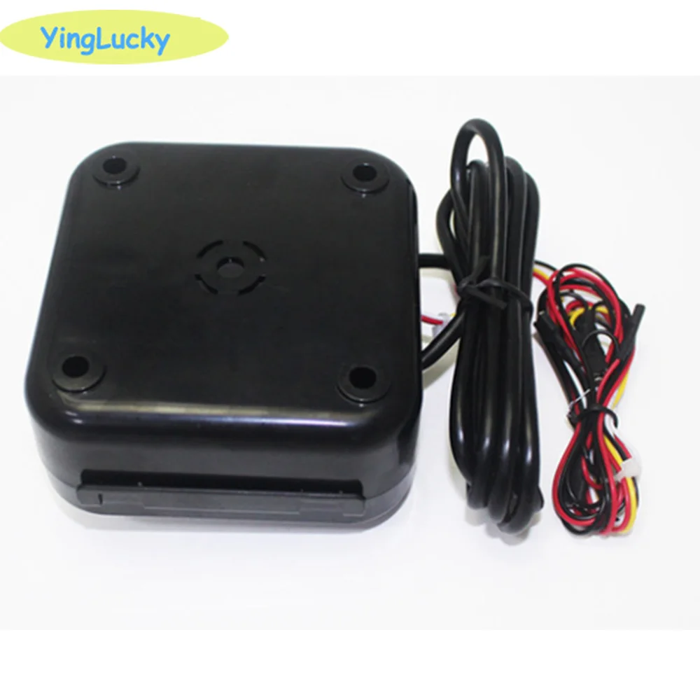 Arcade Trackball Illuminated 4.5cm Round LED Trackball Mouse PS/2 PCB Connector For Arcade