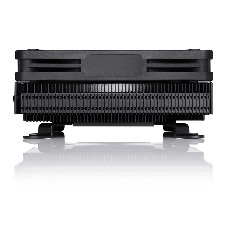 Imagem -03 - Noctua Nh-l9i17xx Chrome Thin Cpu Cooler Caixa Pequena Down Pressure Radiador Refrigerado a ar Ventilador Pwm para Intel Lga1700 Preto Itx 92 Milímetros