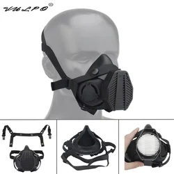 VULPO Special Operations Tactical Respirator Half-mask Replaceable Filter Antidust Mask For Wargame Cosplay Airsoft  Paintball