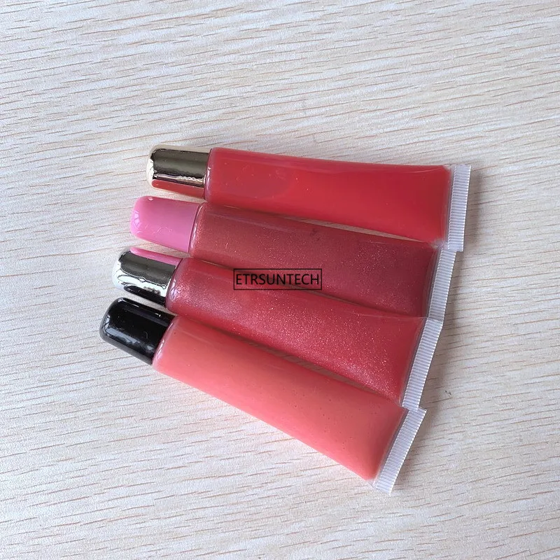 30/50PCS 10ml 15ml 20ml Empty Lipstick Tube,Lip Balm Soft Hose,Makeup Squeeze Sub-bottling,Clear Lip Gloss Container F606