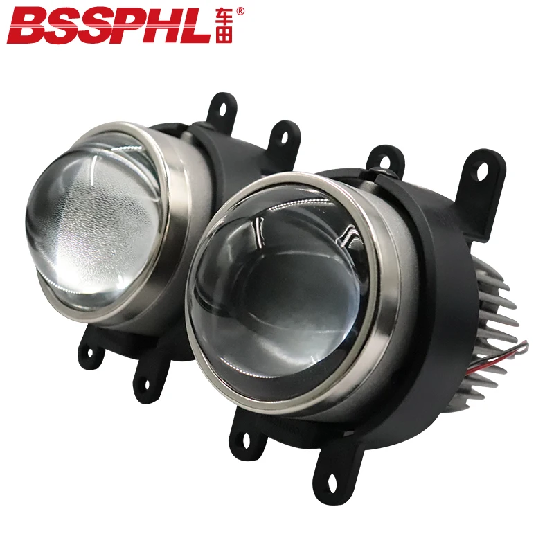 BSSPHL Carstyling Retrofit light HD 2.8 Bi-xenon LED fog lamp lens fit for Toyota Corolla / Land Cruiser Prado / PRIUS VIOS RIZE